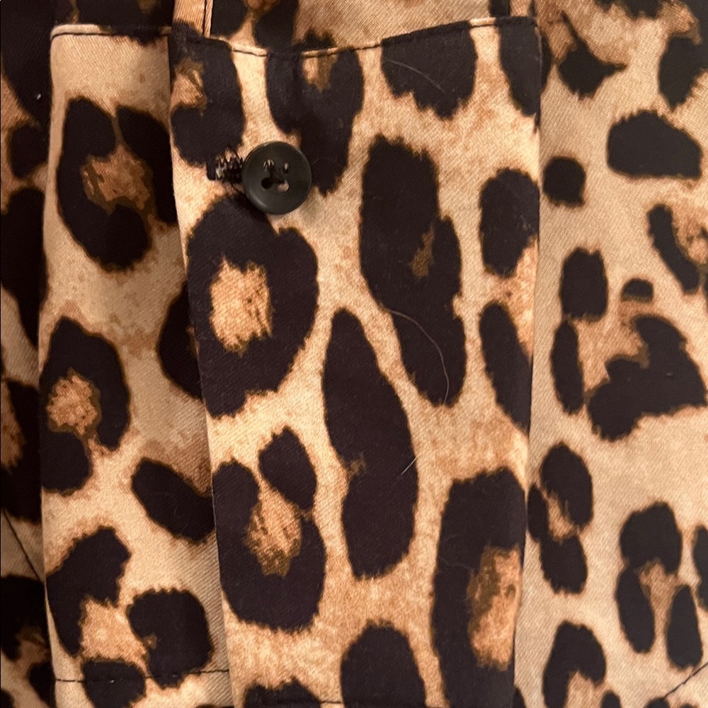 Good American Leopard Print Shirt - Picture 5 of 6
